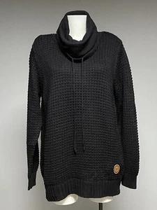 Ex BonPrix Collection Ladies Roll Down Polo Neck Knitwear Jumper Size Large16/18 - Picture 1 of 6