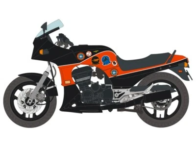 DECALS 1/12 KAWASAKI GPZ900R "TOP GUN" 1986 - BS12-037 - Image 1 of 4