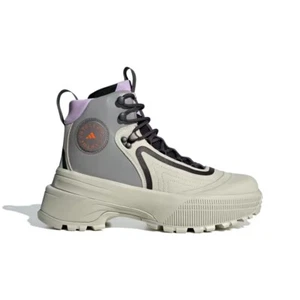 8-Adidas by Stella McCartney Women's x Terrex Hiking Boots, Gobi/Black/Purple. - Picture 1 of 12