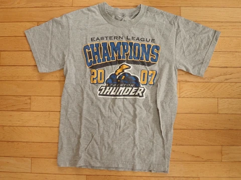 2007 TRENTON THUNDER EASTERN LEAGUE CHAMPS  YOUTH T SHIRT Cover