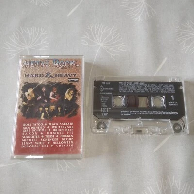 Cassette audio TAPE -  METAL ROCK hard & heavy : motorhead black sabbath vulcain - Image 1 of 2