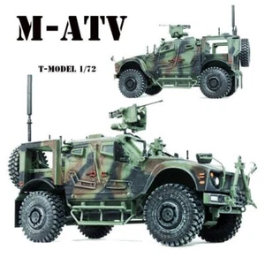 1/72 U.S. M-ATV A1 Mine Protected Anti-Ambush Fighting Vehicle Camouflage Model - Picture 1 of 12
