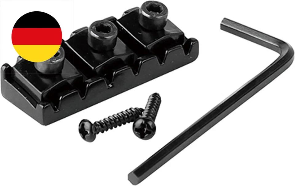 43mm Locking Nut Gitarren Klemmsattel für Floyd Rose Tremolo System E-Gitarre, S