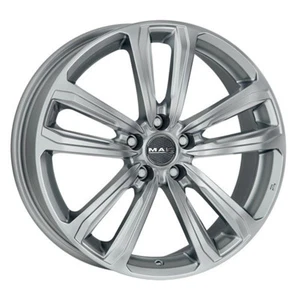 16" MAK MAGMA SILVER ALLOY WHEELS FOR FIAT GRANDE PUNTO - NEW - Picture 1 of 2