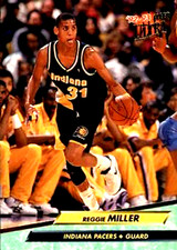 1992-93 Ultra #78 Reggie Miller Indiana Pacers HOF