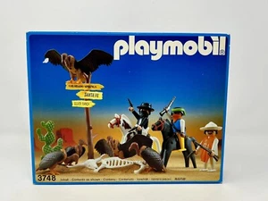 New Sealed Vintage Playmobil 3748 Western Bandits L36 1990 - Picture 1 of 9