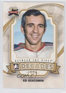 2011-12 ITG Between the Pipes Ed Giacomin #118 HOF