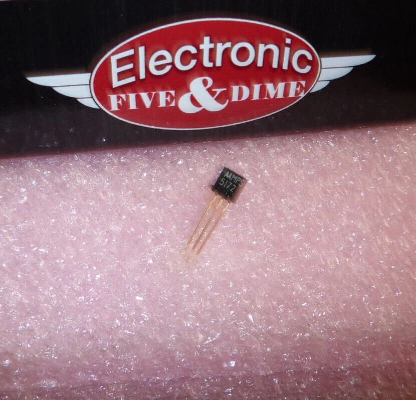MPS5172 MOTOROLA  Small Signal Bipolar Transistor 25V NPN TO-92 - Image 1 of 1