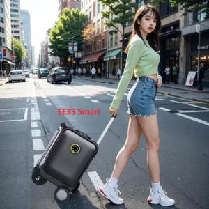 Boarding Box Airwheel SE3 Smart Luggage Bicycle smart Travelling Case + Apps - Picture 1 of 25