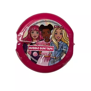 Barbie Kaugummi Klebeband Original Geschmack 2,83 Oz Rosa Rolle Spaß Kinder Süßigkeiten Leckerli - Bild 1 von 2