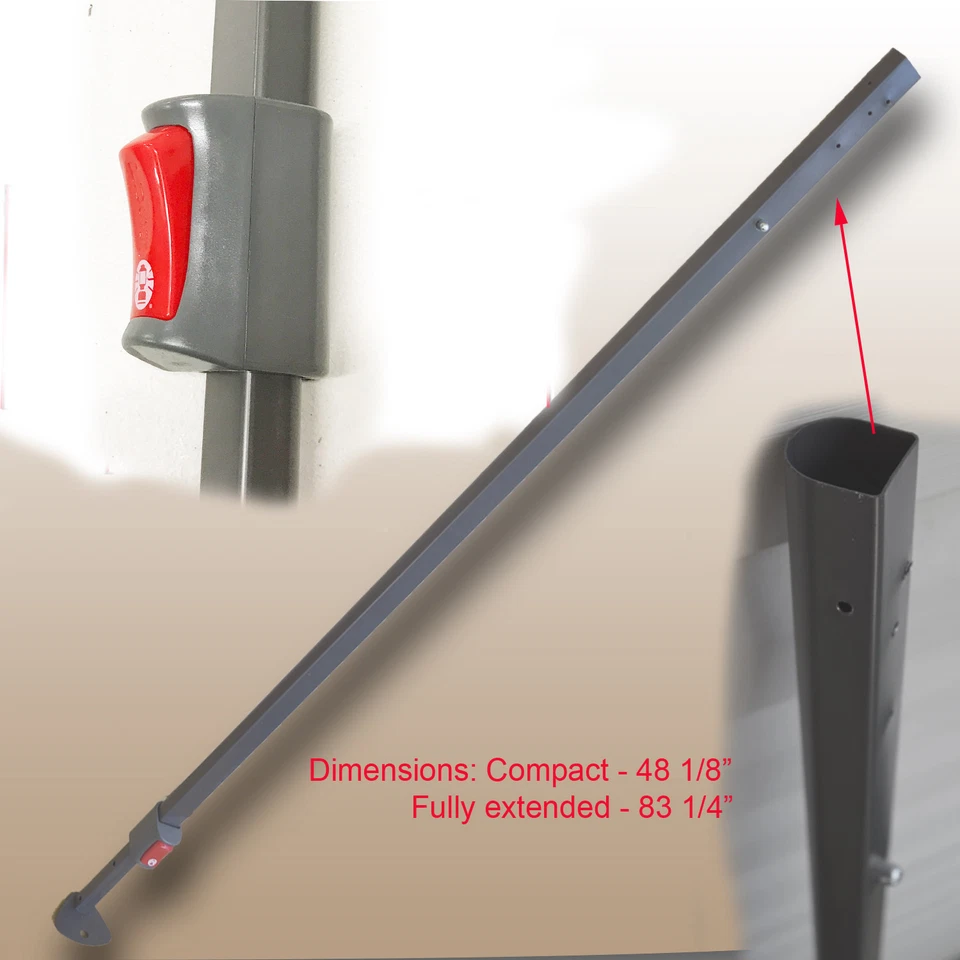 for Coleman 10 x 10 New Style Canopy EXTENDED ADJUSTABLE LEG Gazebo Parts  - Image 1 of 1