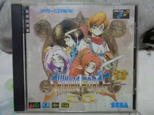 Shining Force CD MegaDrive MCD Sega Used Japan Boxed Tested Working 1994 RPG - Picture 1 of 7
