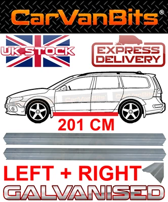 PARA VOLVO XC70 07-16 CARROCERÍA REPARACIÓN UMBRAL ÓXIDO CUERPO EXTERIOR PANEL IZQUIERDO Y DERECHO Foto 1 de 4