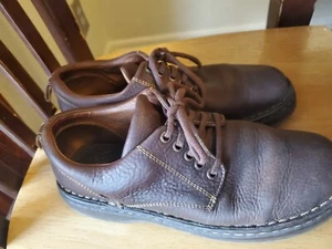 Hombres BORN Cuero Zapatos Informales Marrón Talla 9M Calzado Hecho a Mano - Imagen 1 de 6