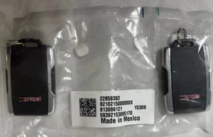 GM Genuine 2pcs Keyless Entry Remote Key Fob- OEM 22859392, 2015-2020 GMC Sierra - Picture 1 of 13