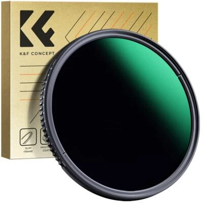 K&F Concept Variable ND 77mm Filter ND3 ND1000 D Series 49 52 55 58 67 82mm  - Image 1 of 4