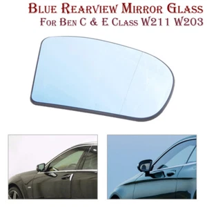 Right Side RH Door Mirror Glass Heated Angle For Mercedes E/C Class W211 W203 - Picture 1 of 8