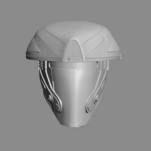 Captain Silvo Star Wars Skeleton Crew helmet custom head for Black Series & more - Picture 1 of 1