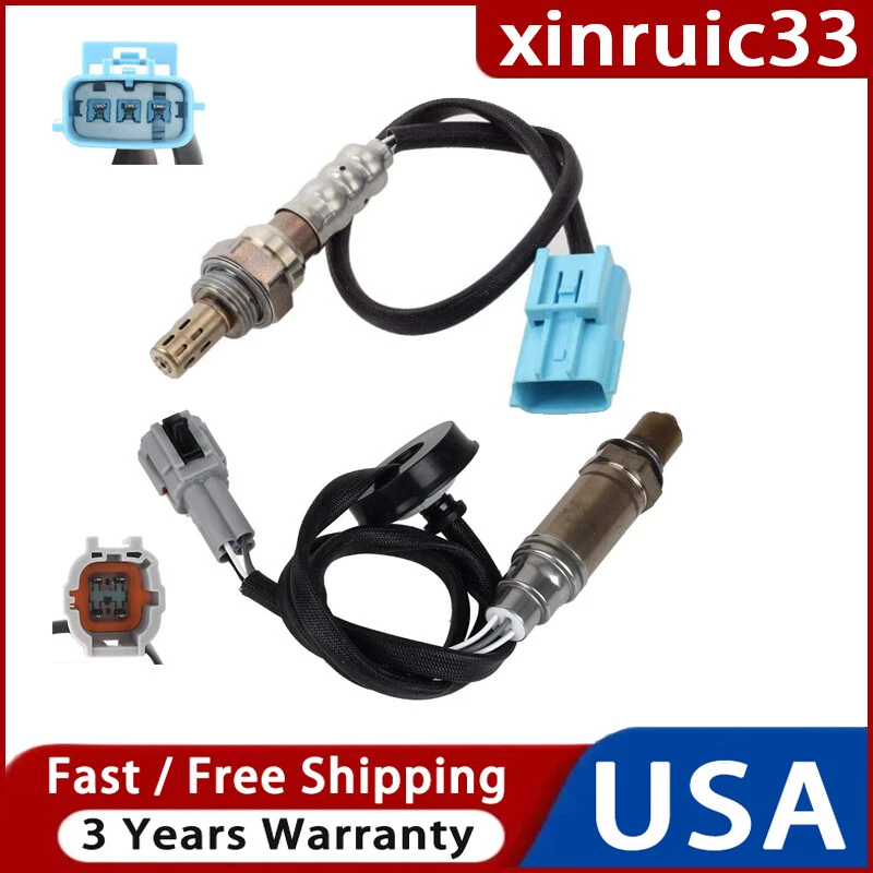 Sensor de oxigênio upstream + downstream para Nissan Frontier 2.4L L4 2002-2004 2 peças - Imagem 1 de 4