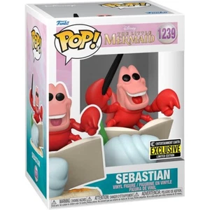Funko Pop! Figura Vinilo Exclusiva Disney #1239 SEBASTIAN La Sirenita Nueva - Imagen 1 de 9