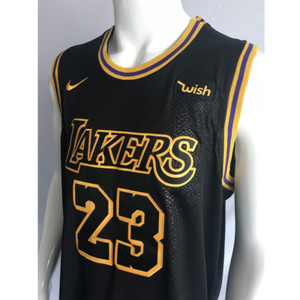 lakers jersey 2019 black