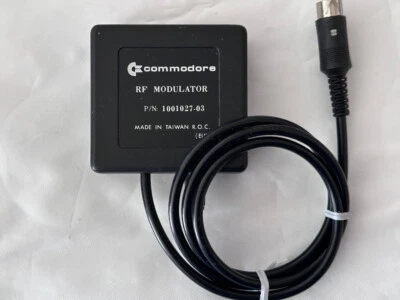 Commodore RF MODULATOR P/N- 10010227-03  #01 24 - Bild 1 von 2