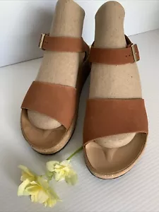 🌼Birkenstock Papillio Glenda Sandalia Plataforma Cuña Damas US-7 Ajuste Estrecho - Imagen 1 de 24
