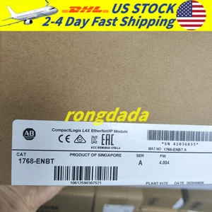 Allen Bradley 1768-ENBT SER A EtherNet/IP Communication Module 1768ENBT - Picture 1 of 6