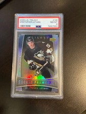 2006-07 Upper Deck Trilogy /999 Kris Letang #148 Rookie RC GRADED PSA 8 NM-MT