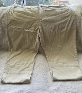 Tommy Bahama Herren Chino Hose 46x30 Solid Flatfront Neu mit Mängeln Grau - Bild 1 von 11