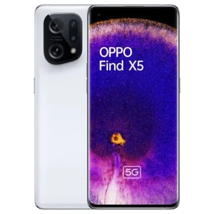 OPPO Find X5 5G CPH2307 (White) 256GB / 8GB RAM Android Phone - GSM Unlocked - Afbeelding 1 van 2