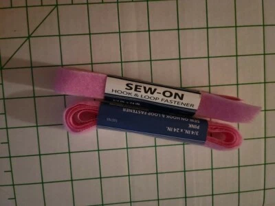3/4 in. Sew-on Hook &Loop Fasteners. Set of 3 - Image 1 of 2
