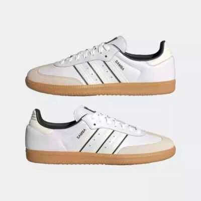Zapatos para hombre Adidas SAMBA OG blancos/negros ID1480 Foto 1 de 4
