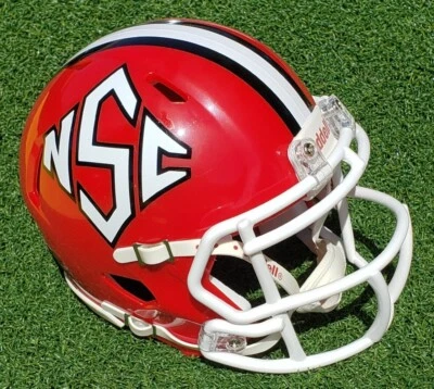 MINICASCO DE FÚTBOL AMERICANO DE LA TEMPORADA 1999 RARO WOLFPACK NCSU North Carolina State Foto 1 de 2