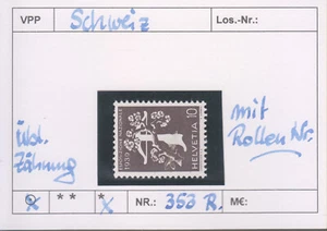 Schweiz  **  sauber auf Steckkarte aus gepflegtem Sammlerbestand ........ansehen - Bild 1 von 2