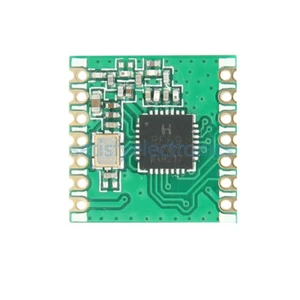 Transceptor inalámbrico 5 piezas RFM69CW HopeRF 433Mhz con huella compatible con RFM12B - Imagen 1 de 4