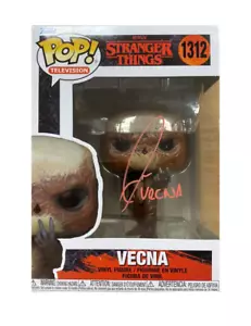 Vecna Funko Pop #1312 Signed by Jamie Campbell Bower Authentic with COA - Picture 1 of 2