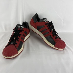 Adidas Superstar Shoes 2006 Chicago Bulls NBA Men’s Shoes RARE Size: 13 - Picture 1 of 14