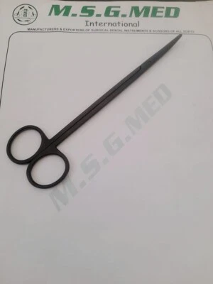 Maxillofacial Stevens Tenotomy Scissor TiN Coating 12cm Ceracut Serrated Cutting - Изображение 1 из 4