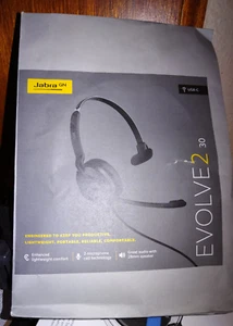 Jabra Evolve2 30 - Micro-casque filaire stéréo à réduction de bruit - NEUF - Photo 1/1
