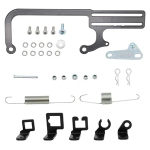 For GM 700R4 Transmissions 304147 Throttle Carburetor Cable Mount Bracket Set - Picture 1 of 18