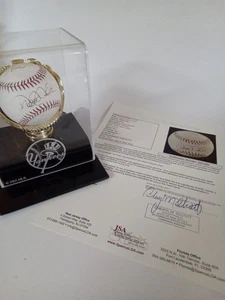 Derek Jeter Signed Inscribed "To Tony" OML Baseball JSA LOA -# - Picture 1 of 7