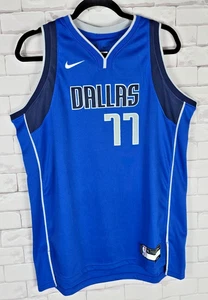 Luka Doncic Nike Swingman Authentic Dallas Mavs Jersey NBA Royal Blue Youth XL - Picture 1 of 4