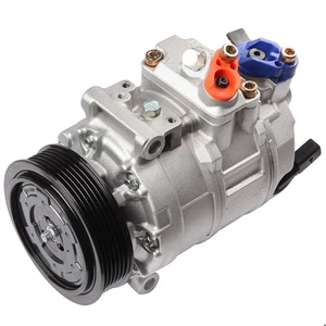 AC Compressor w/ Clutch For 06-14 Volkswagen Jetta 06-10 Passat 06-07 Audi A3 - Picture 1 of 5