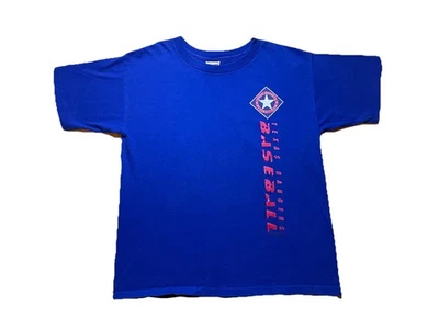 Camiseta De Colección Texas Rangers Para Hombre Grande Béisbol Puntada Única Años 90 Hank Aaron Foto 1 de 4