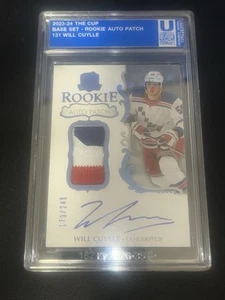 2023-24 Upper Deck The Cup Will Cuylle RC Rookie Patch Auto RPA /249 3 COLOR - Bild 1 von 2