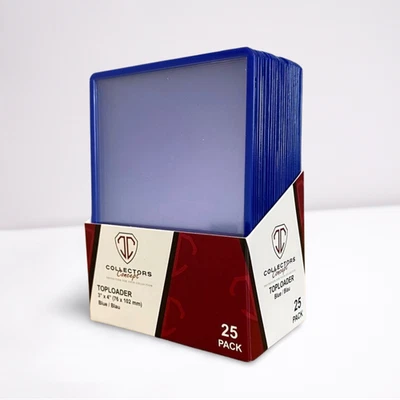 Toploader 35pt Blau/Blue – 25 Stück Trading Card Protectors - Collectors Concept - Bild 1 von 3