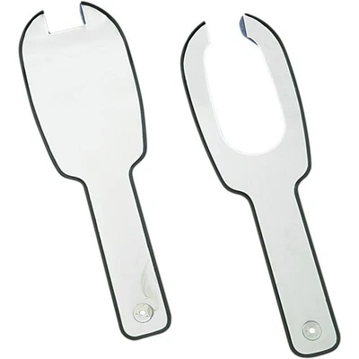 Borde de tanque cromado Drag Specialties DS-373661 con recorte Foto 1 de 3