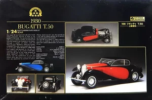 Gunze 1/24 Scale 1930 Bugatti T50 FG245 Plastic Model Kit (US Tax Included) - Bild 1 von 1