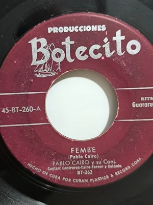 PABLO CAIRO Y SU CONJUNTO FEMBE GUARARUMBA CUBA LISTEN 🎵🎵 - Image 1 of 4